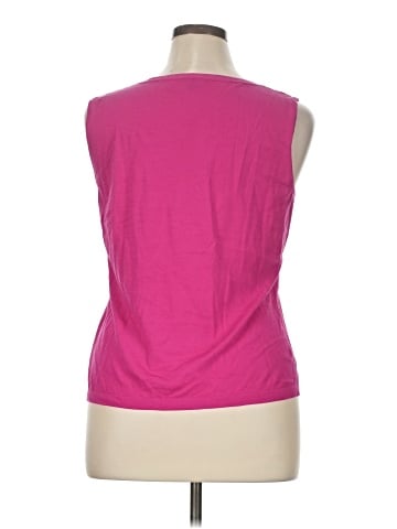 Lafayette 148 New York Sleeveless T-Shirt (view 2)