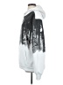 Unbranded 100% Polyester Silver Pullover Hoodie Size S - photo 5
