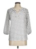 Croft & Barrow White 3/4 Sleeve Blouse Size M (petite) - photo 1