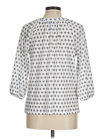 Croft & Barrow 3/4 Sleeve Blouse (view 2)