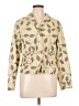 Sigrid Olsen Print Gold Jacket Size 12 (petite) - photo 1