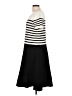 Talbots Stripes Black Casual Dress Size 12 - photo 5