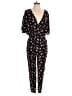 Madewell Hearts Black Jumpsuit Size XXS (estimated) - photo 1