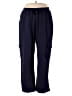 Woman Within Blue Cargo Pants Size 18 (L) - photo 1