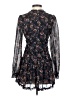 Mi ami 100% Polyester Paisley Blue Casual Dress Size S - photo 2