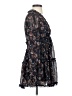 Mi ami 100% Polyester Paisley Blue Casual Dress Size S - photo 4