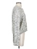 TeXTURE & THREAD Madewell Metallic Silver Pullover Sweater Size S - photo 4