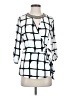 Perseption Concept White 3/4 Sleeve Top Size S - photo 1