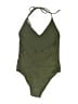 Unbranded Solid Green One Piece Swimsuit Size S (estimated) - photo 2