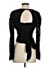 Anthropologie Black Long Sleeve Top Size S - photo 2