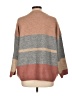 Lumiere Color Block Brown Pullover Sweater Size L - photo 2