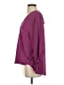 Everleigh 100% Polyester Purple 3/4 Sleeve Blouse Size XS - photo 5