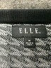 Elle Houndstooth Black Casual Skirt Size M - photo 4