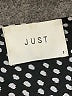 Just Polka Dots Black Casual Dress Size S - photo 7