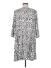 ASOS 100% Polyester Animal Print Silver Casual Dress Size 8 - photo 2