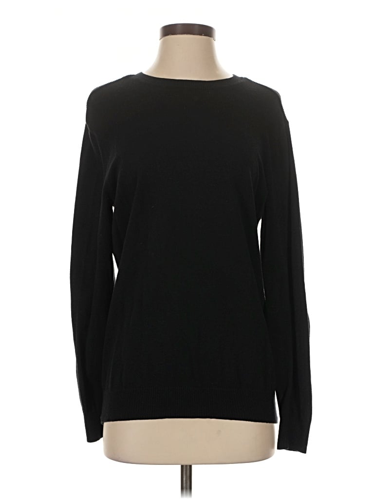 Pre-owned Bershka Pullover Sweater In Black