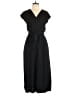 Eliza J 100% Polyester Solid Black Jumpsuit Size 8 - photo 1