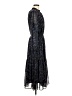WAYF 100% Polyester Stars Black Cocktail Dress Size M - photo 4