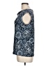 Kasper Blue Sleeveless Blouse Size L - photo 5