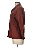 Assorted Brands Burgundy Brown 3/4 Sleeve Button-Down Shirt Size L (estimated) - photo 5