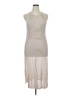 Cha Cha 100% Polyester Tan Cocktail Dress Size XL - photo 1