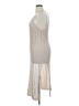 Cha Cha 100% Polyester Tan Cocktail Dress Size XL - photo 5