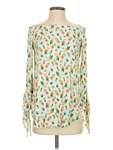 Olivaceous Long Sleeve Blouse (view 1)