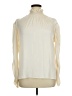 Kobi Halperin Ivory Long Sleeve Silk Top Size XL - photo 1
