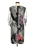 Ali Ro 100% Polyester Graphic Gray Casual Dress Size 8 - photo 2