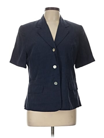 Amanda Smith Silk Blazer (view 1)