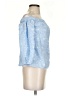 Milly 100% Cotton Blue Cardigan Size P (petite) - photo 4