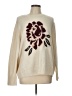 CeCe Floral Ivory Pullover Sweater Size L - photo 1