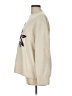 CeCe Floral Ivory Pullover Sweater Size L - photo 5