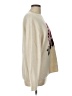 CeCe Floral Ivory Pullover Sweater Size L - photo 4