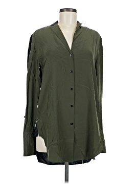 Rag & Bone Long Sleeve Silk Top
