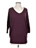 Laila Jayde Burgundy 3/4 Sleeve Top Size S - photo 1