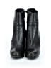 Prada Linea Rossa 100% Leather Black Leather Wedge Boots Size EU 37 1/2 - photo 2