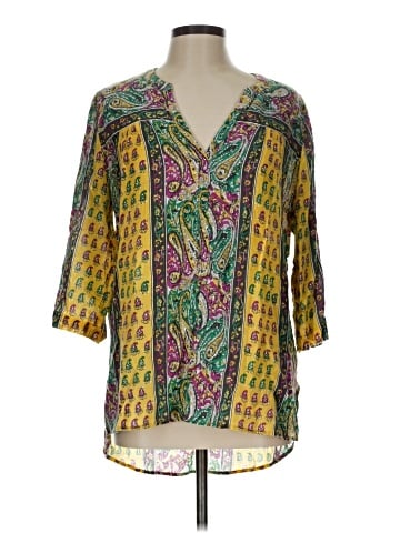 BCBGMAXAZRIA 3/4 Sleeve Blouse (view 1)