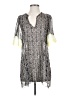 Elie Tahari 100% Silk Gray Kimono Size S - photo 1