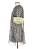 Elie Tahari 100% Silk Gray Kimono Size S - photo 5