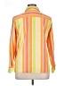 Foxcroft Stripes Orange 3/4 Sleeve Blouse Size 14 (petite) - photo 2