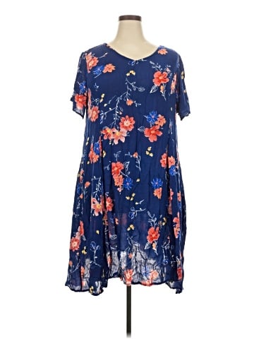Woman Within Casual Dress (view 1)