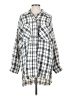 Blush 100% Polyester White Coat Size S - photo 1