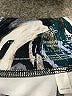 Simply Vera Vera Wang Graphic Silver Black Active Pants Size L - photo 7