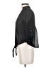 Active 100% Polyester Black 3/4 Sleeve Blouse Size S - photo 5
