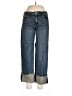 S.O.N.G. Chevron-herringbone Blue Jeans Size 11 - photo 1
