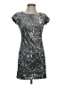 Eliza J Stars Silver Cocktail Dress Size 0 (petite) - photo 1
