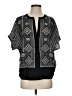 BCBGMAXAZRIA Black Short Sleeve Blouse Size S - photo 1