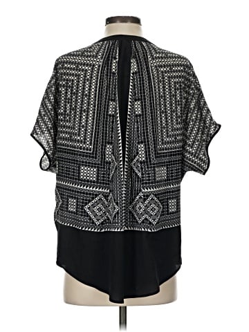 BCBGMAXAZRIA Short Sleeve Blouse (view 2)