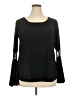 Ashley Stewart Black Long Sleeve Blouse Size 18/20 - photo 1